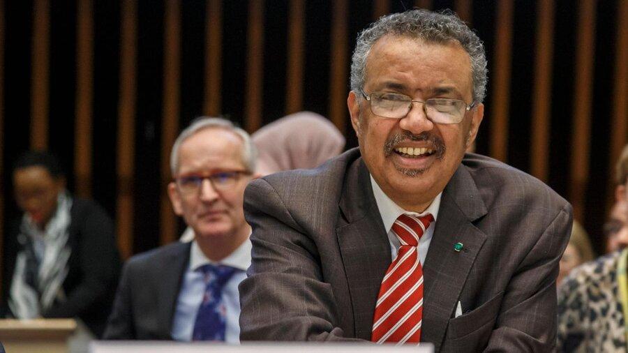 فیلم ، شوخی دبیرکل سازمان جهانی بهداشت پس از سرفه کردن فیلم ، شوخی دبیرکل سازمان جهانی بهداشت پس از سرفه کردن