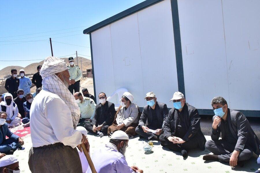 خبرنگاران بازدید مجدد استاندار از روستای سولابست سربیشه در هفته دولت